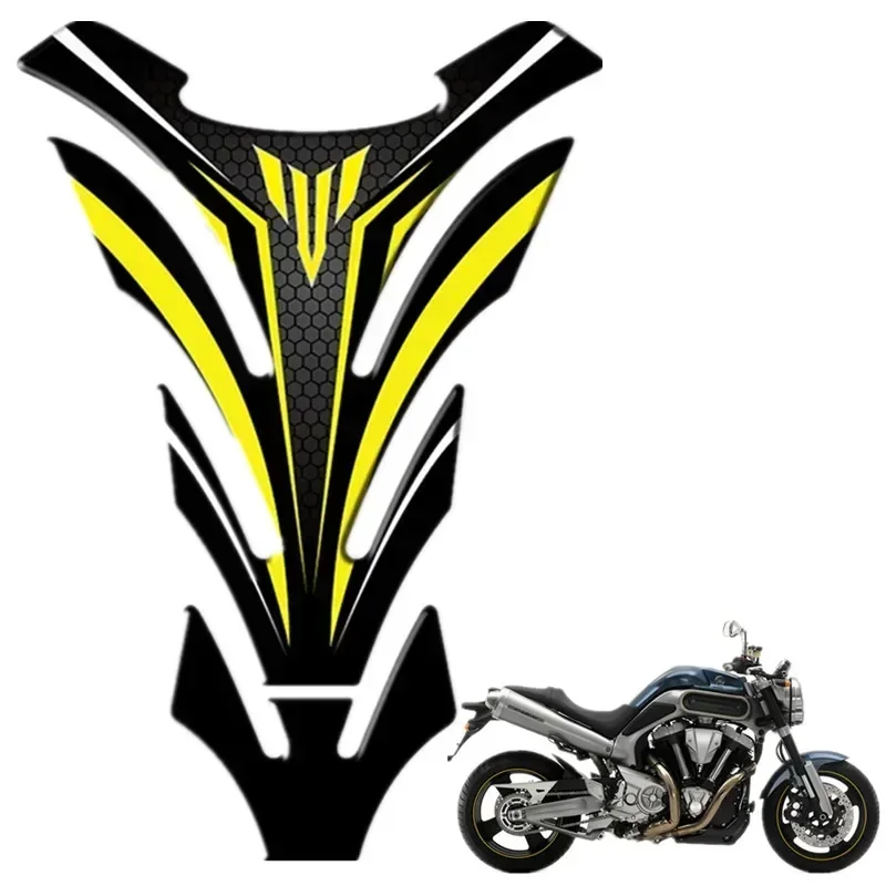 FOR YAMAHA MT01 MT03 MT25 MT07 MT09 MT10 Motorcycle Fuel Tank Protector 3D Gel Sticker Decal -1