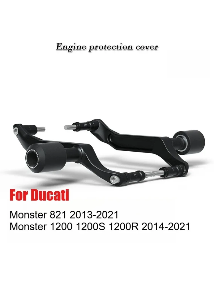 Frame Sliders Crash Protector voor Ducati Monster 821 2013-2020 Monster 1200 1200S 1200R 2013-2020 Motor Valbescherming - afbeelding 2