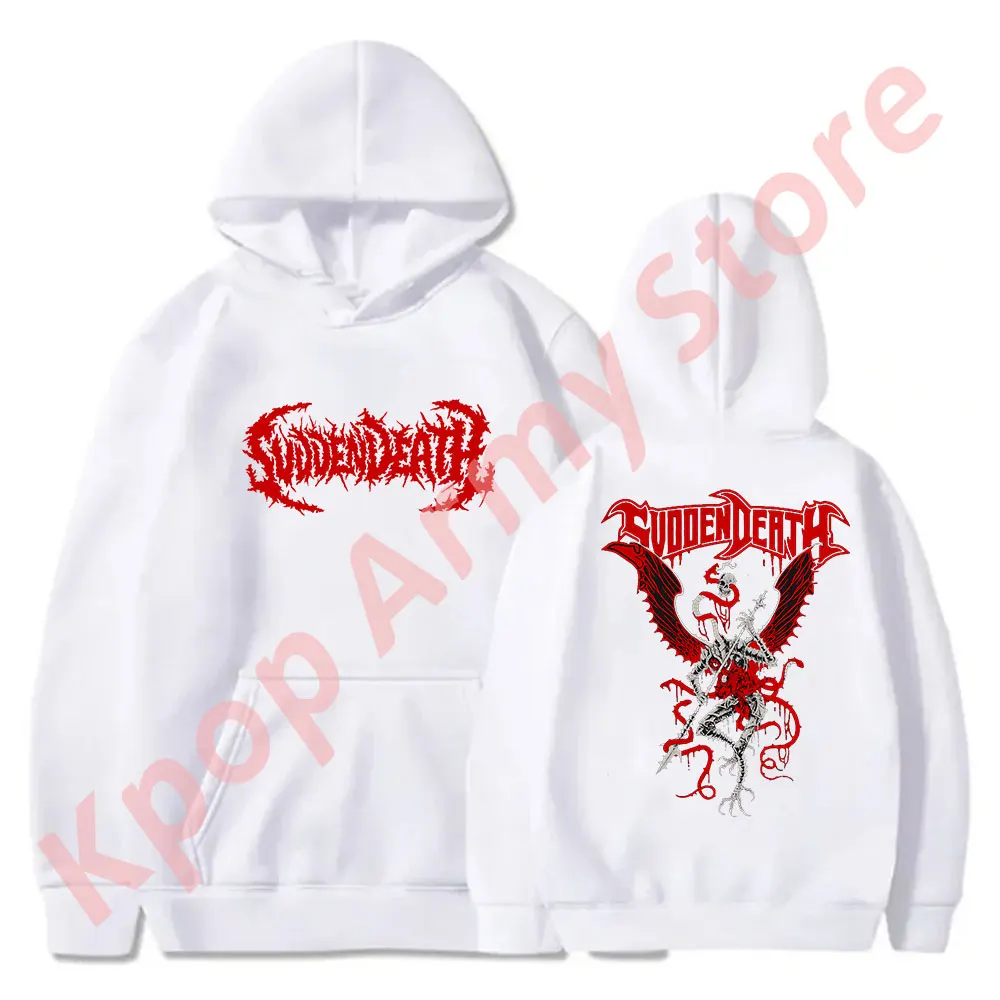 Svdden Death Archdemon Hoodies Tour Logo Merch Cosplay Women Men Fashion Casual Streetwear Sweatshirts