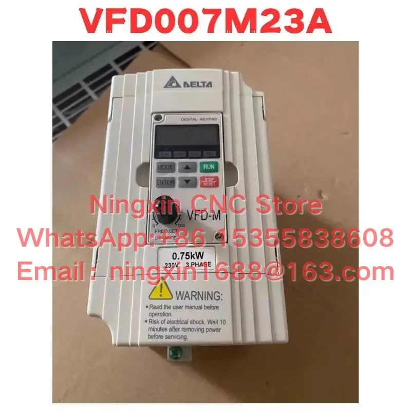 

Подержанный инвертор VFD007M23A протестирован в порядке