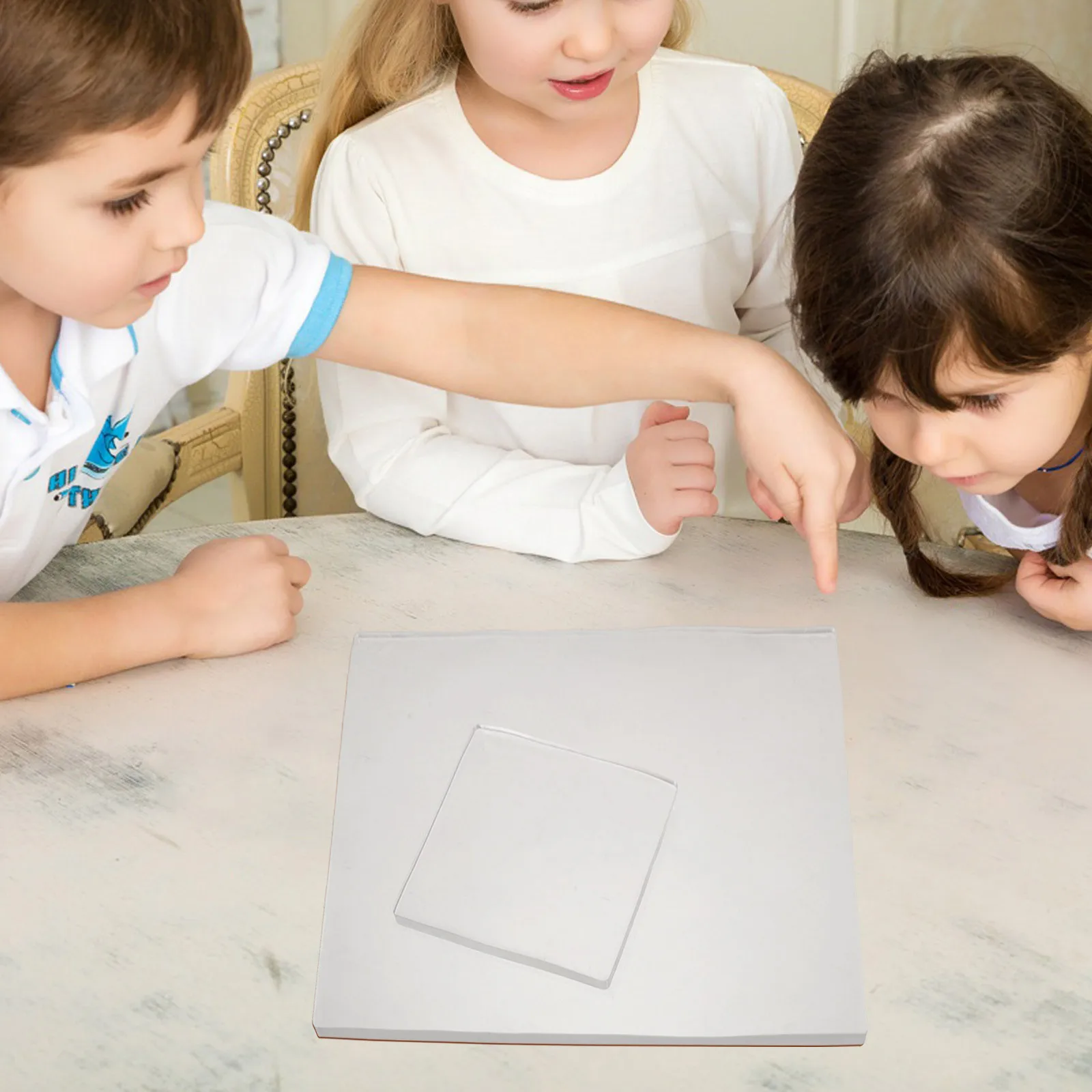 

2Pcs Reusable Gel Plates for Printing Kids Monoprint Pad Printmaking Ink Plates DIY Art Supplies Inking Plate for Block Printing