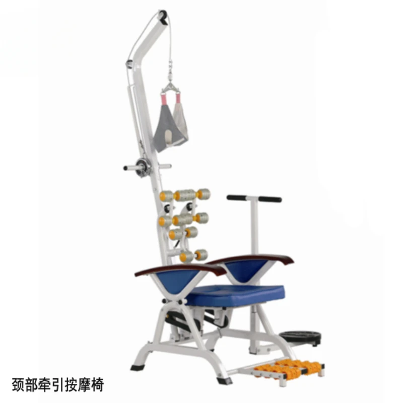 

Neck Traction Massage Shoulder and Neck Massage Twisting and Stretching Chair Spinal Traction Frame