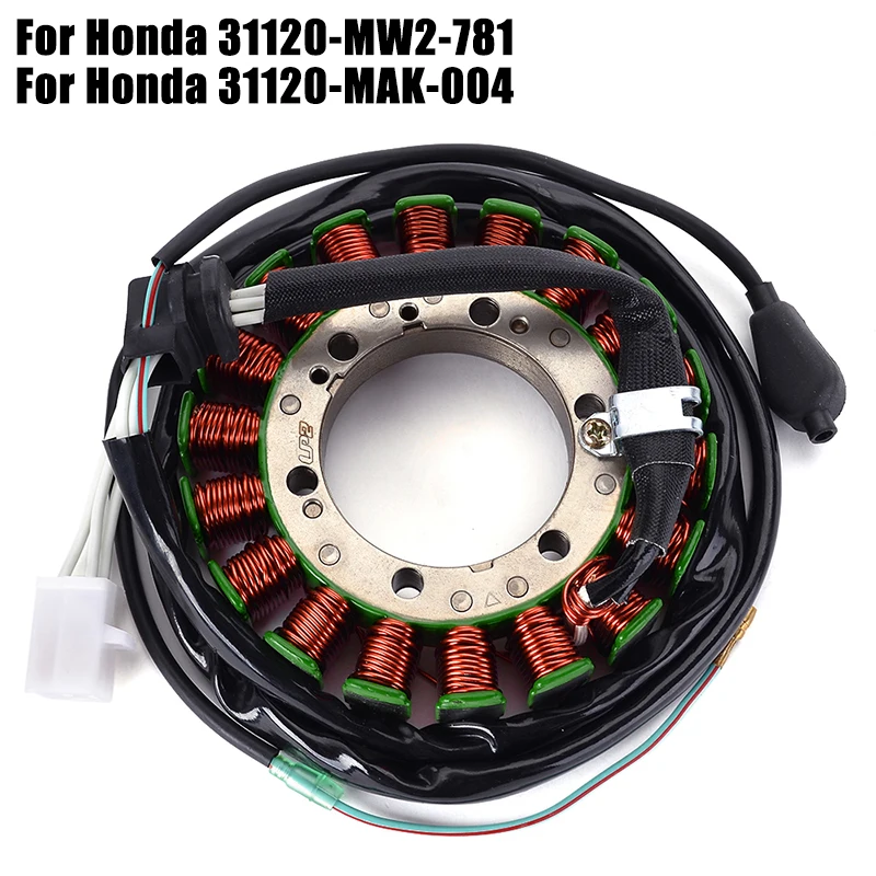 

Катушка статора для Honda XR650L NX650 NX500 Dominator SLR650 FX650 Vigor FMX650 31120-MFC-621 31120-MW2-781