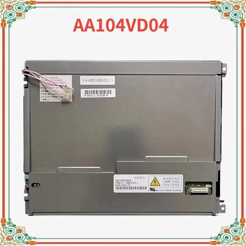 

Оригинальный 10,4-дюймовый ЖК-экран AA104VD04 ЖК-экран Идеальная работа Полностью протестирован