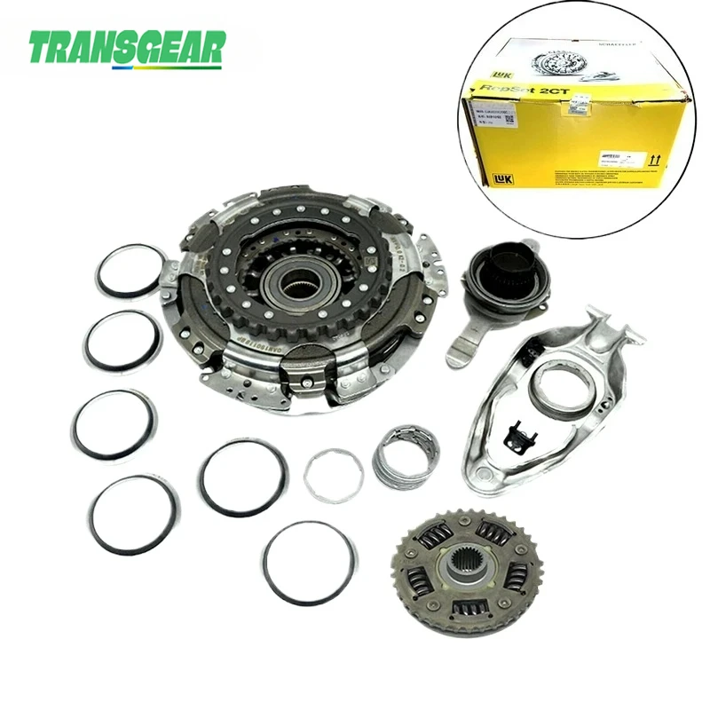 LUK New DQ200 0AM DSG Gen 2 New version Dual Clutch Kit 7-speed 0AM198140L 602 0006 00 Fit for Audi VW Golf 1.2T 1.4T