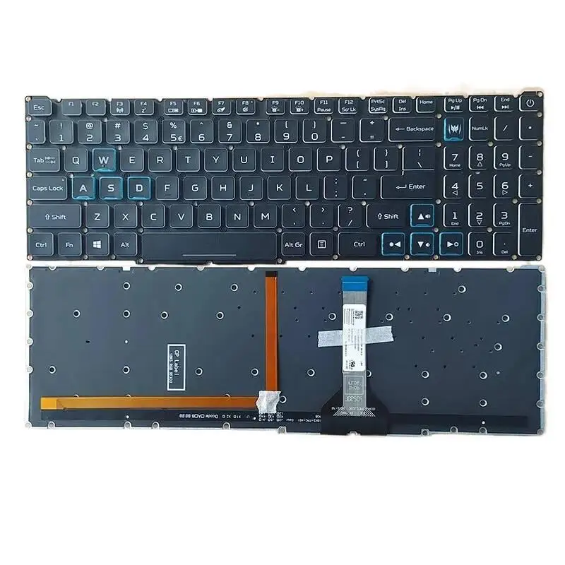 

Новая клавиатура с подсветкой для Predator Helios PH315-55 PH315-55-795C США RGB [bb]