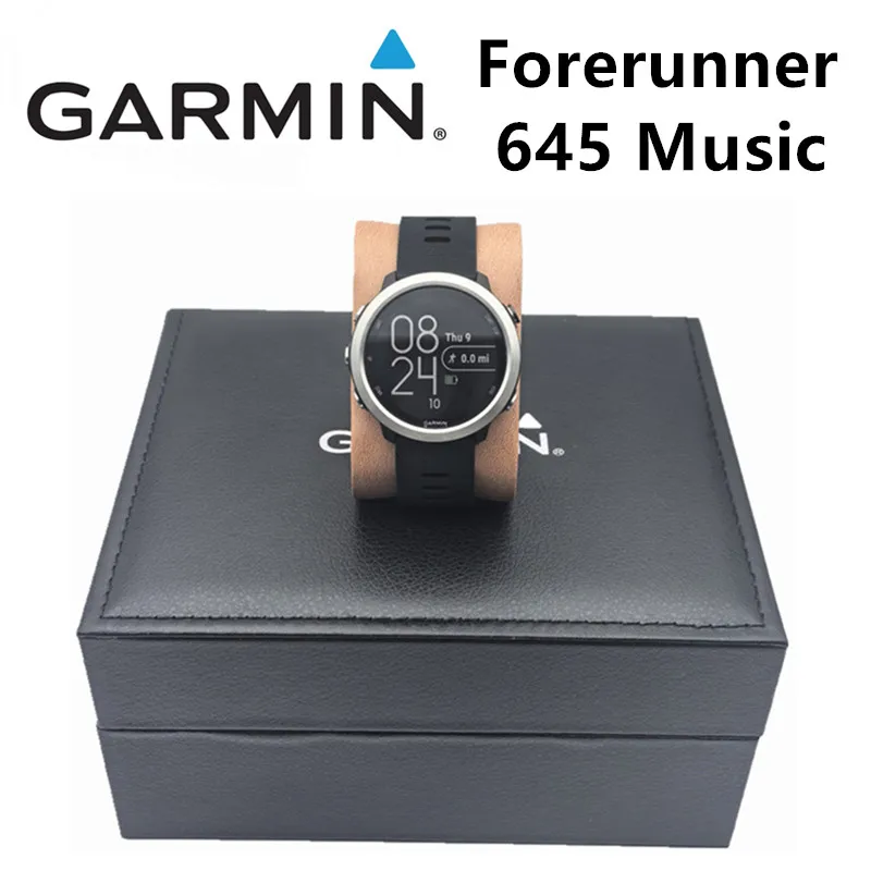 Garmin Forerunner 645 Music Outdoor Sports Optical Heart Rate GPS Watch Supports Multiple Languages 95% New