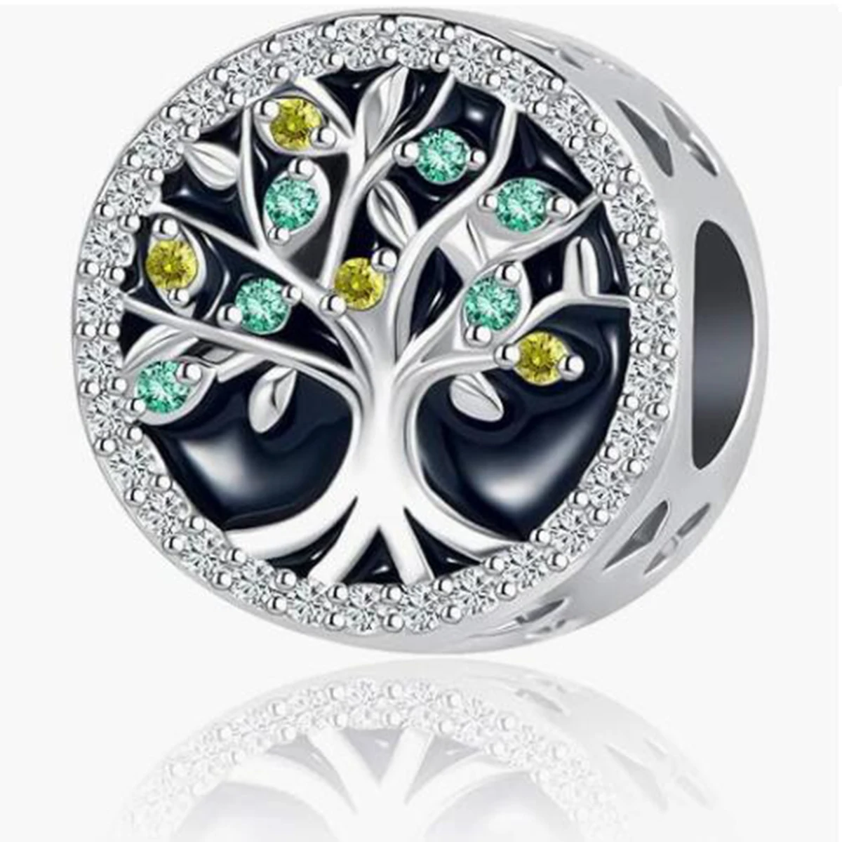 2024 New Family Forever Tree of Life Love charm beads Fit Pandora Bracelet A Holiday Gift For the Family