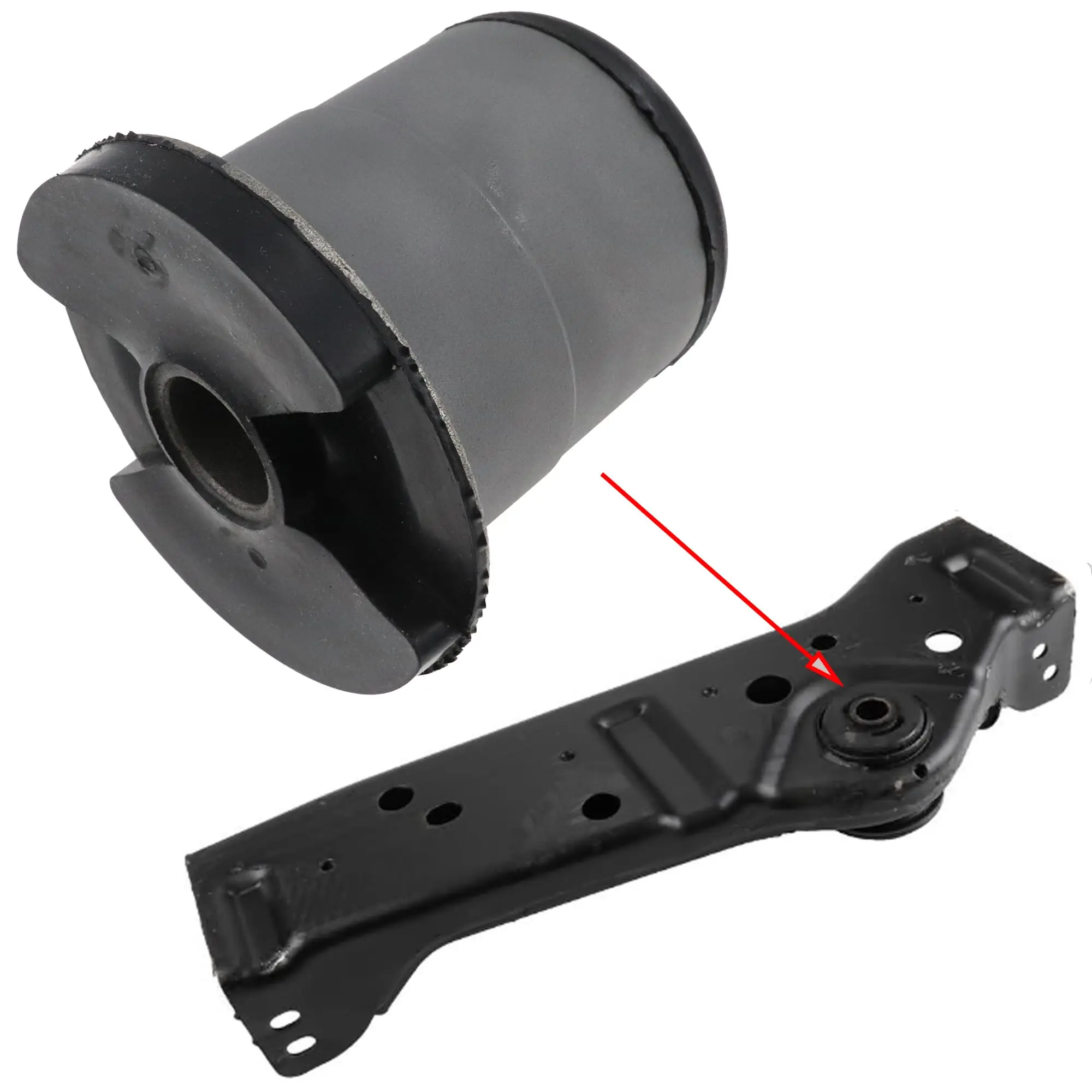 Front Suspension Lower Crossmember Differential Carrier Bracket Bushing For Hummer H2 2003-2009 Part#15212425 Replace 15067015