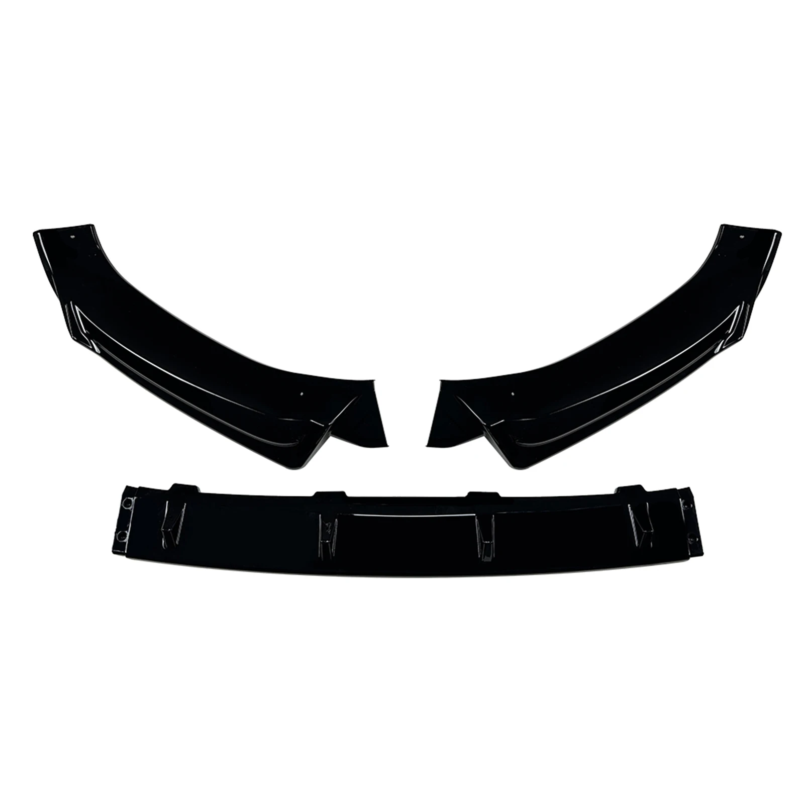 3PCS Car Front Bumper Lower Spoiler Lip Splitter Cover Blade For Audi Q5 FY-Sline 2018 2019 2020