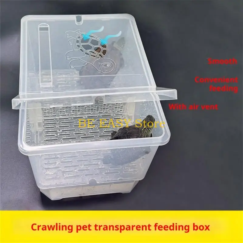 

E28F Spacious Reptiles Enclosure Habitat Housing Container Foldable Box