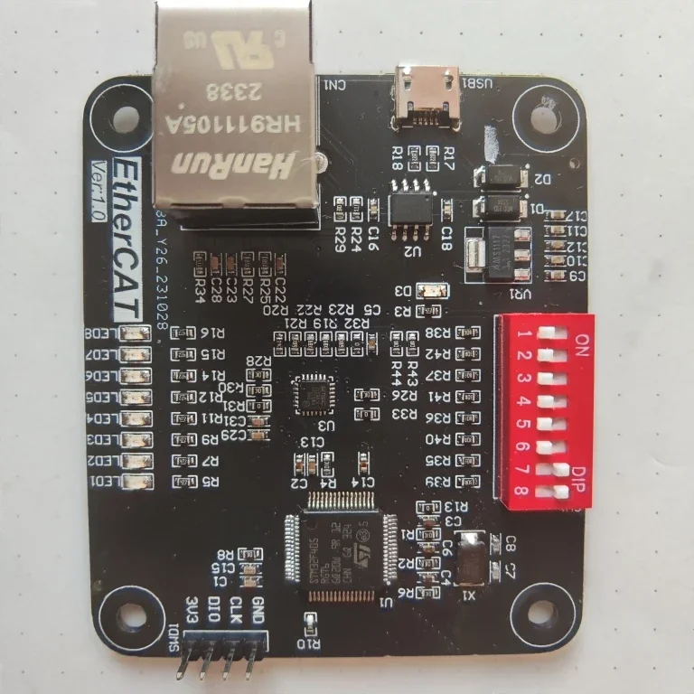BoMasMEtherCAT Master Development Board With STM32 LAN8720A Module