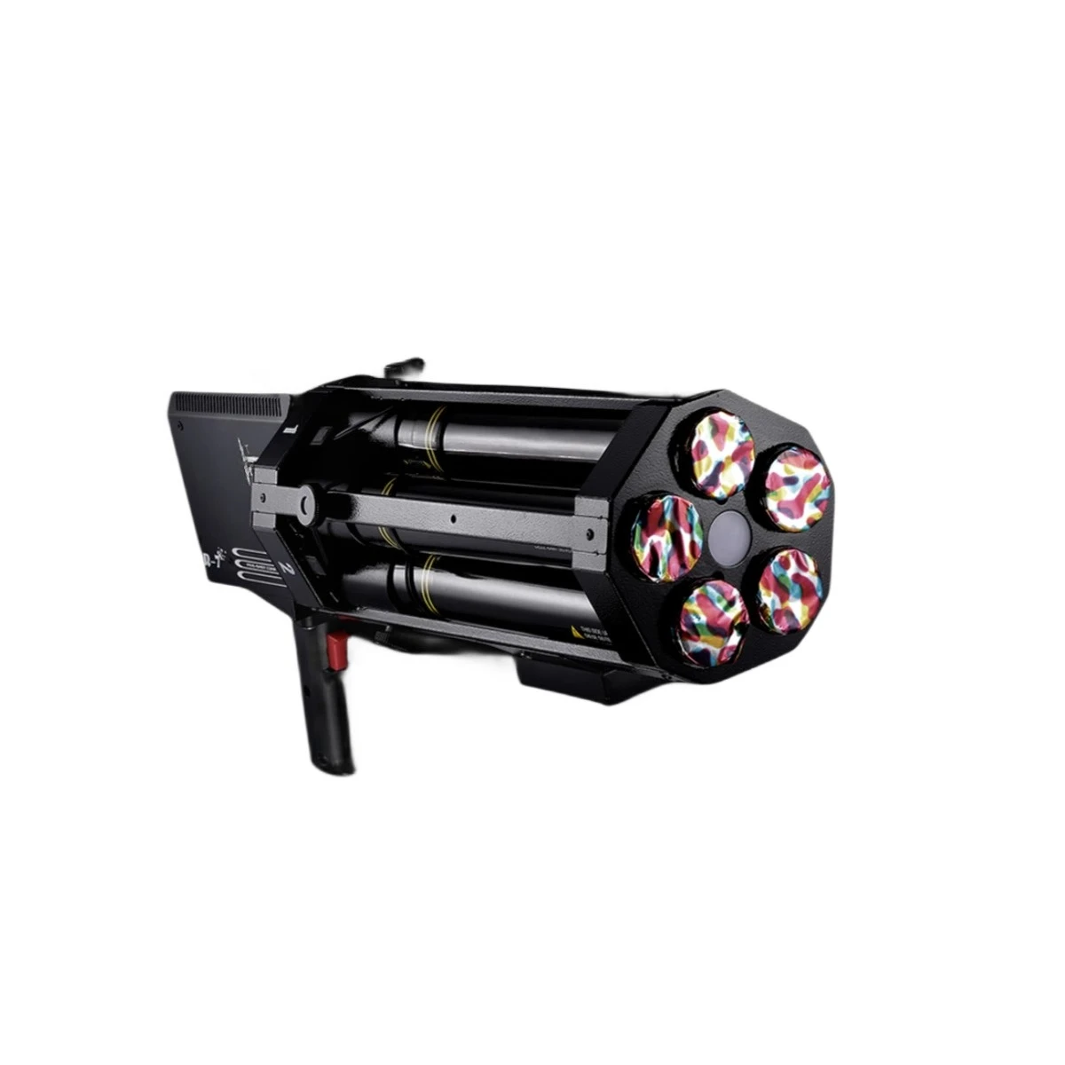 R-7 Five-shot colored paper gun, paper flower machine, paper machine