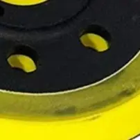 Yellow Black 5 Inch Polishing Disc 8 Holes For RES-1250 Sander Foam Sanding Pad Grinding Buffer Plate Power Tool Accessories