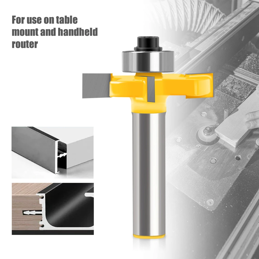 Wood Router 8mm Shank Straight End Mill Trimmer Cleaning Flush Trim Corner Round Cove Box Bits Tool Milling Cutter New