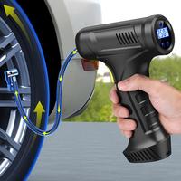 Wireless Tire Inflator For Car 12V Portable Vehicle Tire Inflator Rechargeable Auto Smart Air Pump Auto Shut-Off Battery Car