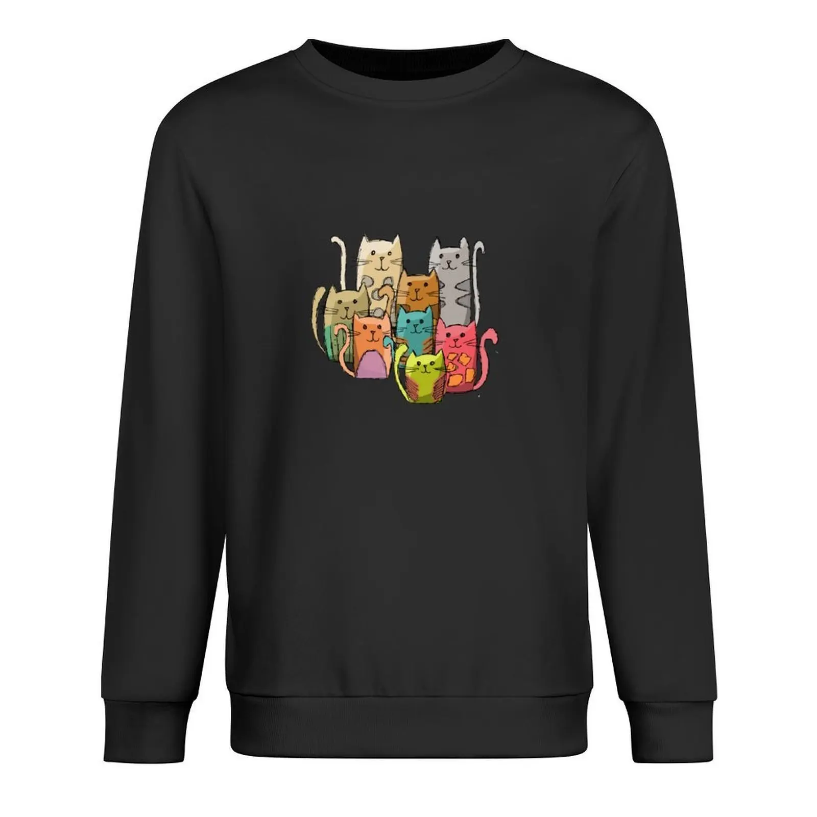 

Cats Collection - (+ View this design on 75+ products) Pullover men's coat men's winter sweater graphic sweatshirts