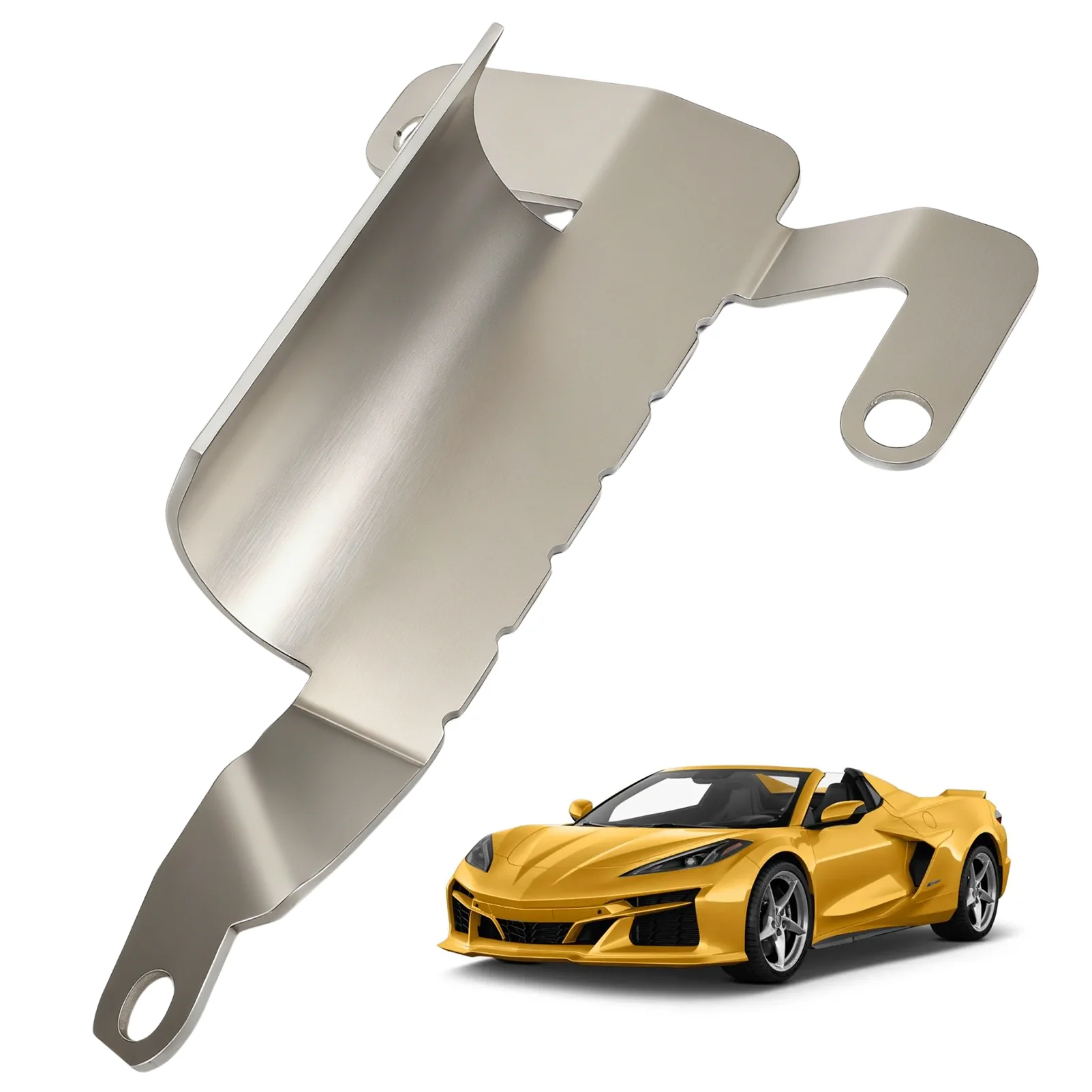 

Правый/Левый задний нижний дефлектор воздухозаборника для Chevrolet C8 Corvette 2020-2025 85580654 85580653