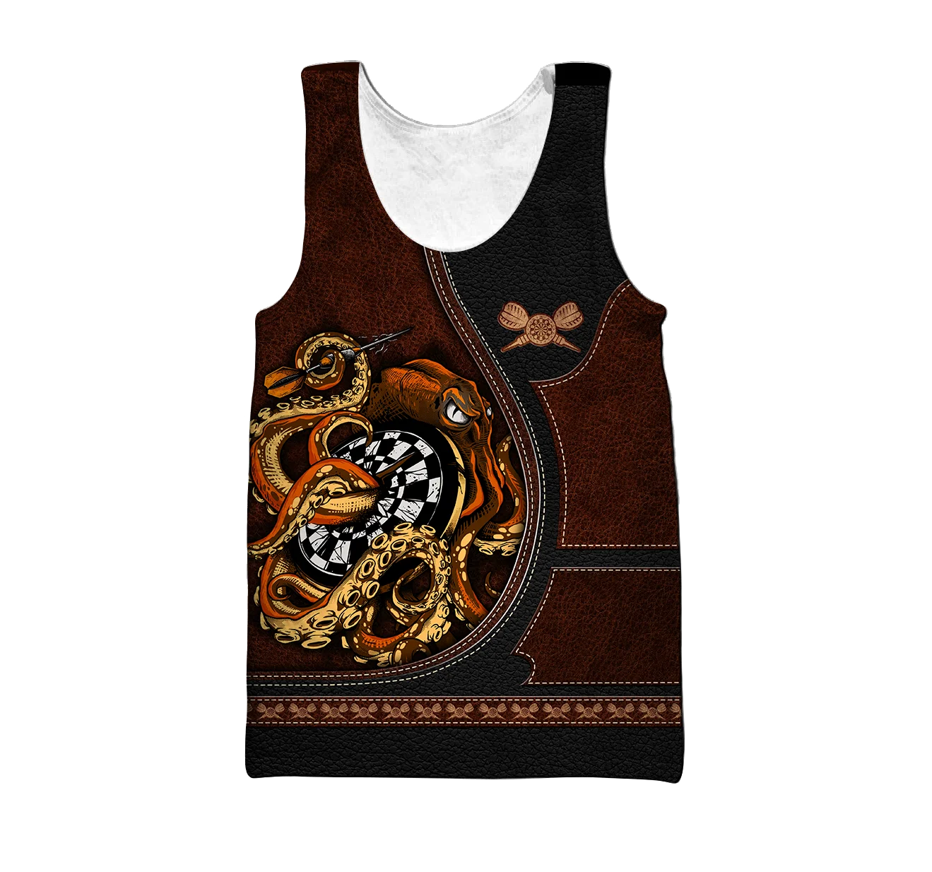 PLstar Cosmos 3DPrinted Darts Player Sport Custom Name Harajuku Casual Tank Top Vest Unique Unisex Men/Women Sleeveless Style-1