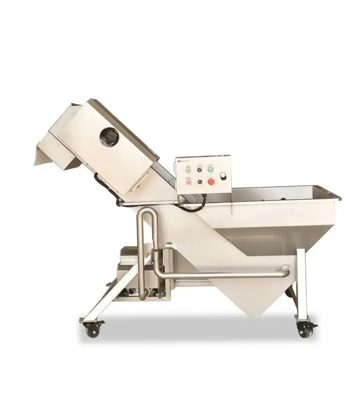 Potato Presoaking Peeling Machine Fruit Conveyor Elevator Belt Machine Potato Carrot Ginger Presoaking Washing Cleaning
