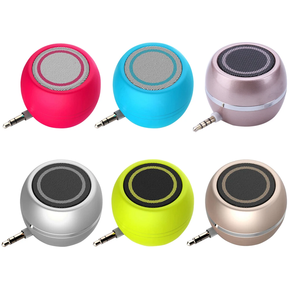 Stereo Music Audio Player 3.5mm AUX Jack Loudspeaker Box Built-in  for Phone Notebook Laptop Tablet