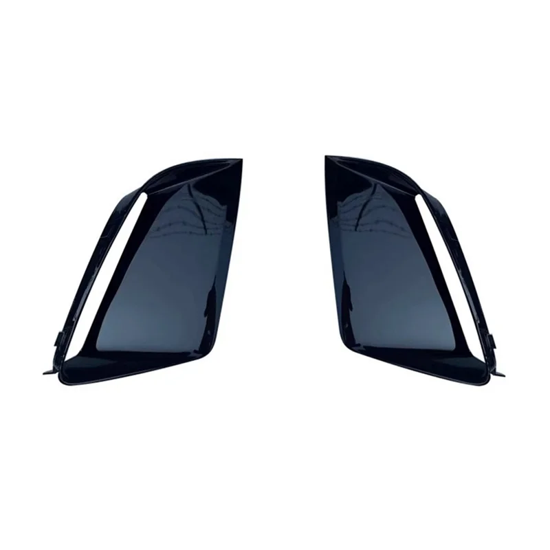 A73X-1 زوج مصباح الضباب مصبغة الإطار الضباب غطاء المصباح قطاع غطاء الزخرفية الجبهة السفلى الوفير الكسوة ل RS7 #1