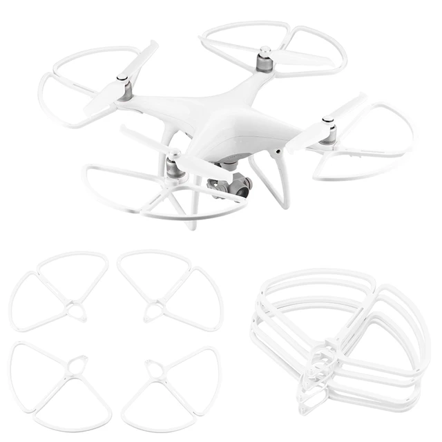 Dji phantom 4 4 pro 4a用プロペラガード,高度なドローン取り付けブレード,クイックリリース保護アクセサリー,4個 -  AliExpress