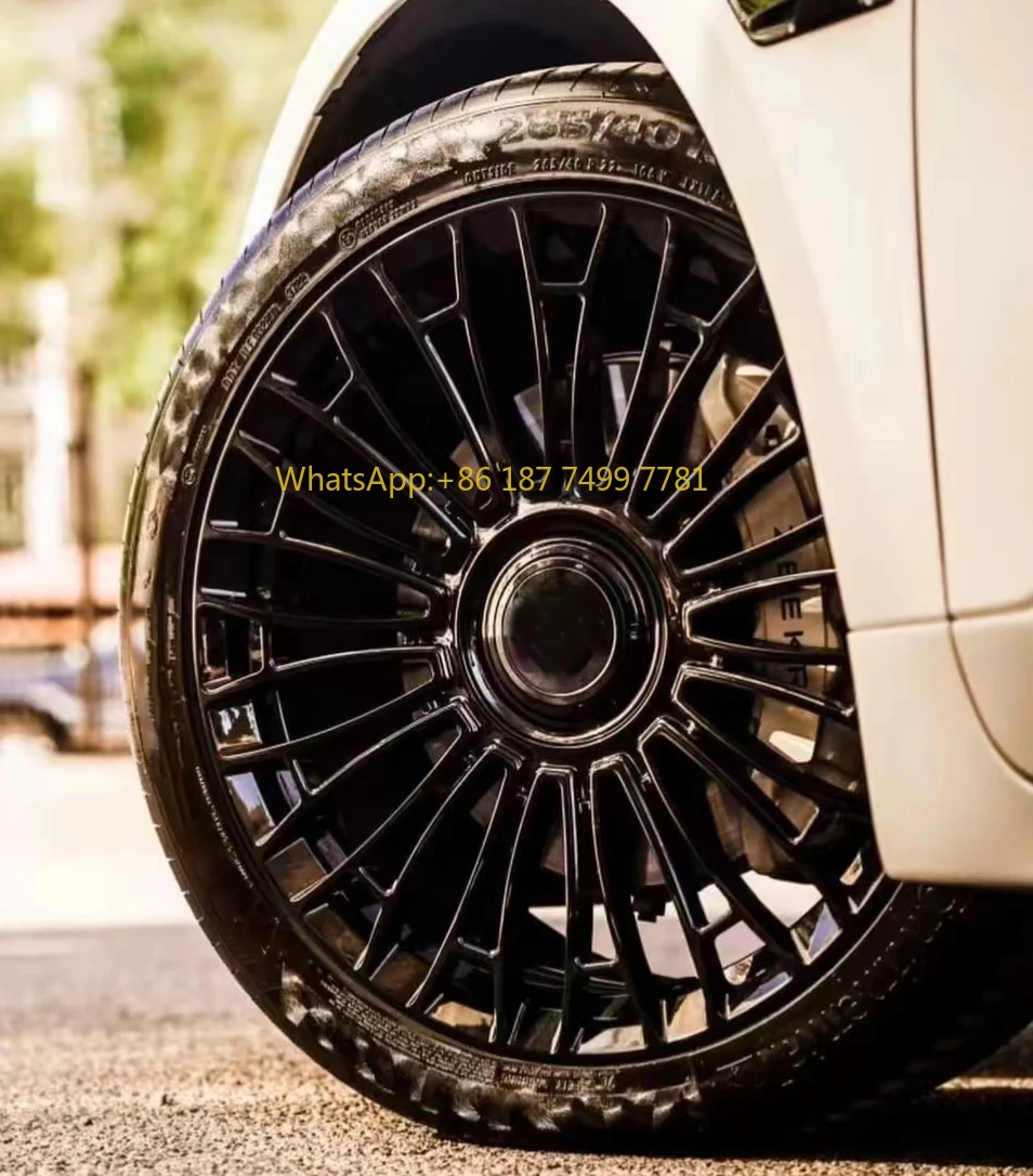 

19 20 21 22 23 24 Inch Rims Spokes Custom Alloy Passenger Car Wheels for W223 W222 EQS GLS Forged 5x112 Wheels