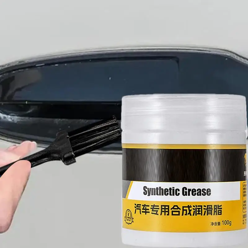 Car Grease Sliding Door Grease 100g Motorcycle Grease Brake Lubricant Multi Purpose Grease For Long-Lasting Lubrication Noise