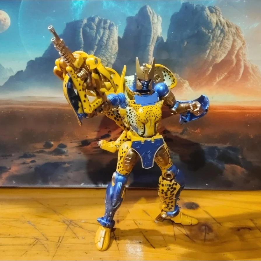 ในสต็อก Transformation BW-11 Cheetor BW11 Beast Wars Mad Panther Warrier MP Scale Action Figure Deformable ของเล่นคอลเลกชัน