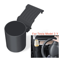 For Tesla Model 3 Y Instrument Panel Water Cup Holder central control phone holder car storage Box Car Accessories