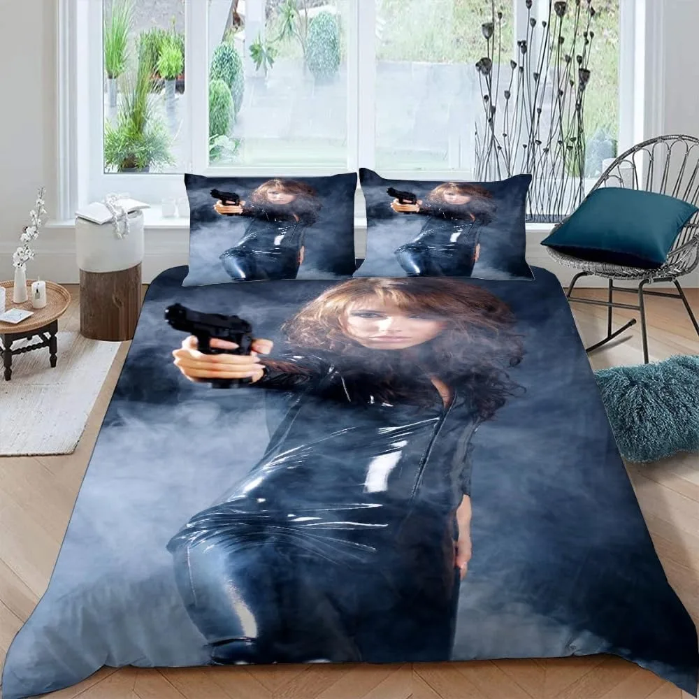 Cartoon Tokyo Ghoul‌ Duvet Cover Pillowcase Bedding Set Adult Boy Girl Bedroom Decoration Children Single Double Size