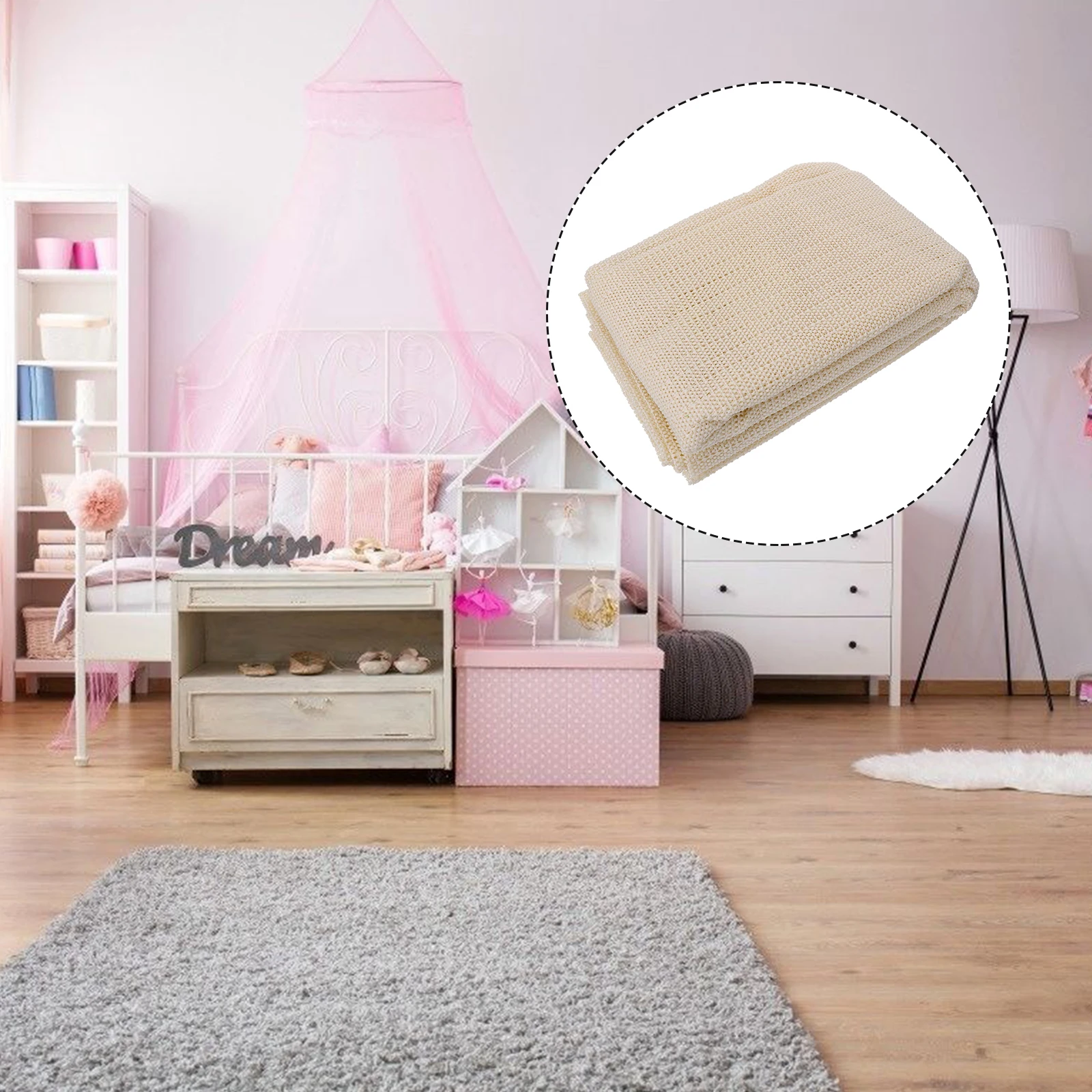 

Non Slip for Sofa Cushion Carpet PVC Polyester DIY Cut Size Anti Slipping Bath Hollow Clean Dry Anti Slip Mat Pad Cover
