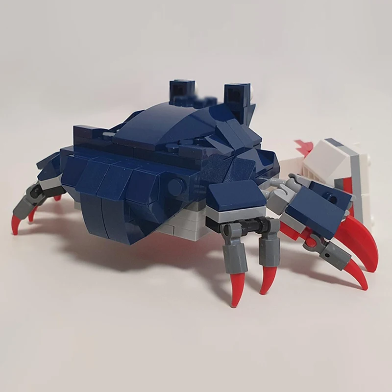 Creators Tier Serie Modell MOC Baustein Vielseitige Krabbe Modulare Technologie Geschenke Urlaub Montieren Kinder Spielzeug Anzug