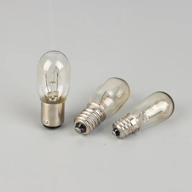 Sewing Machine LED Bulb Threaded /Plug-in Incandescent Lamp Corn Fridge Lighting Craft BA15D plug-in bulb