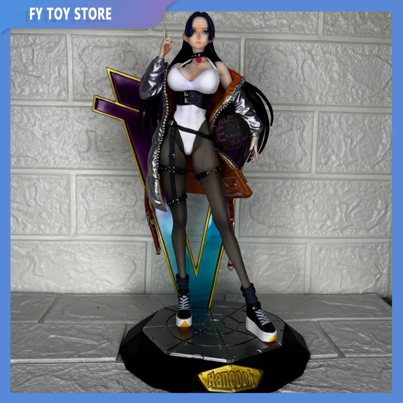 

30cm One Piece Hancock Basketball Fashion Costume Anime Girl Figure Model Statue Boys Collection Desktop Decoration Ornament Toy