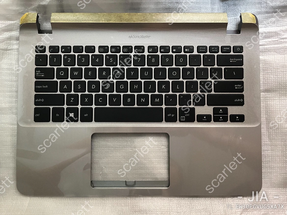 

New US English For ASUS X407 X407U X407UA X407MA X407FA laptop keyboard Palmrest Assembly SILVER