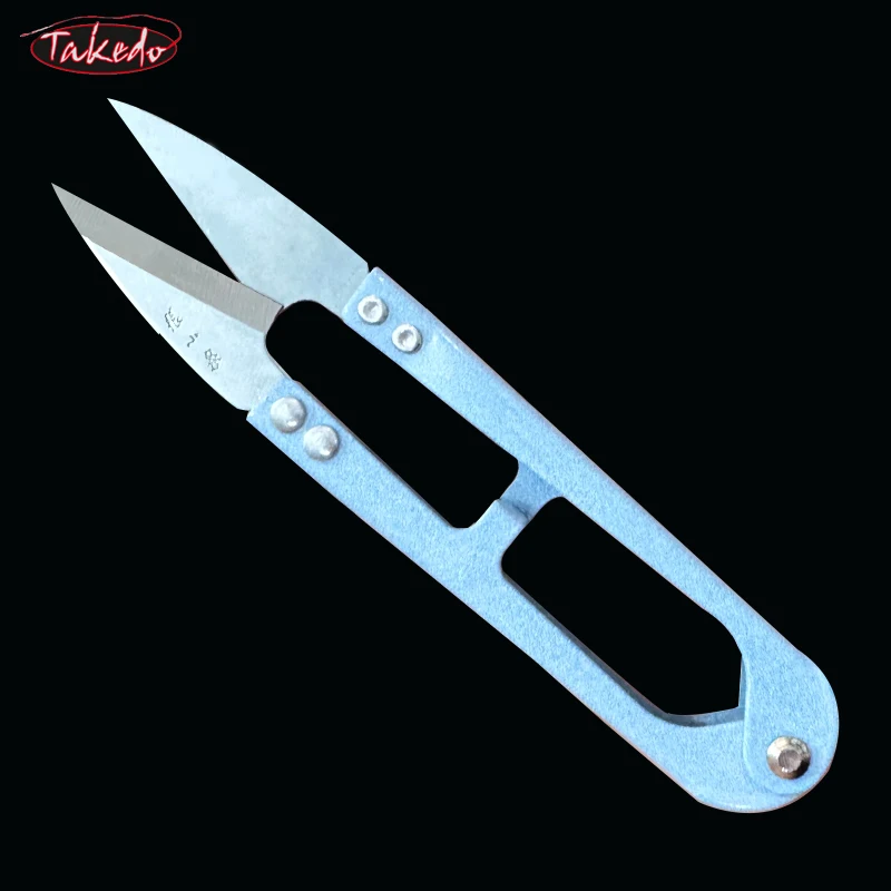 TAKEDO TB-448 Multicolor Trimming Sewing Scissors U Shape Clippers Yarn Stainless Steel For DIY Jewelry Craft Making Scissor