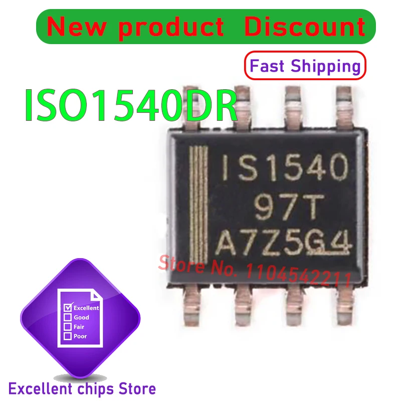 ISO1540 IS1541 7220 7221 A B C I M DR ADR BDR CDR MDR  SOP8 10PCS/LOT