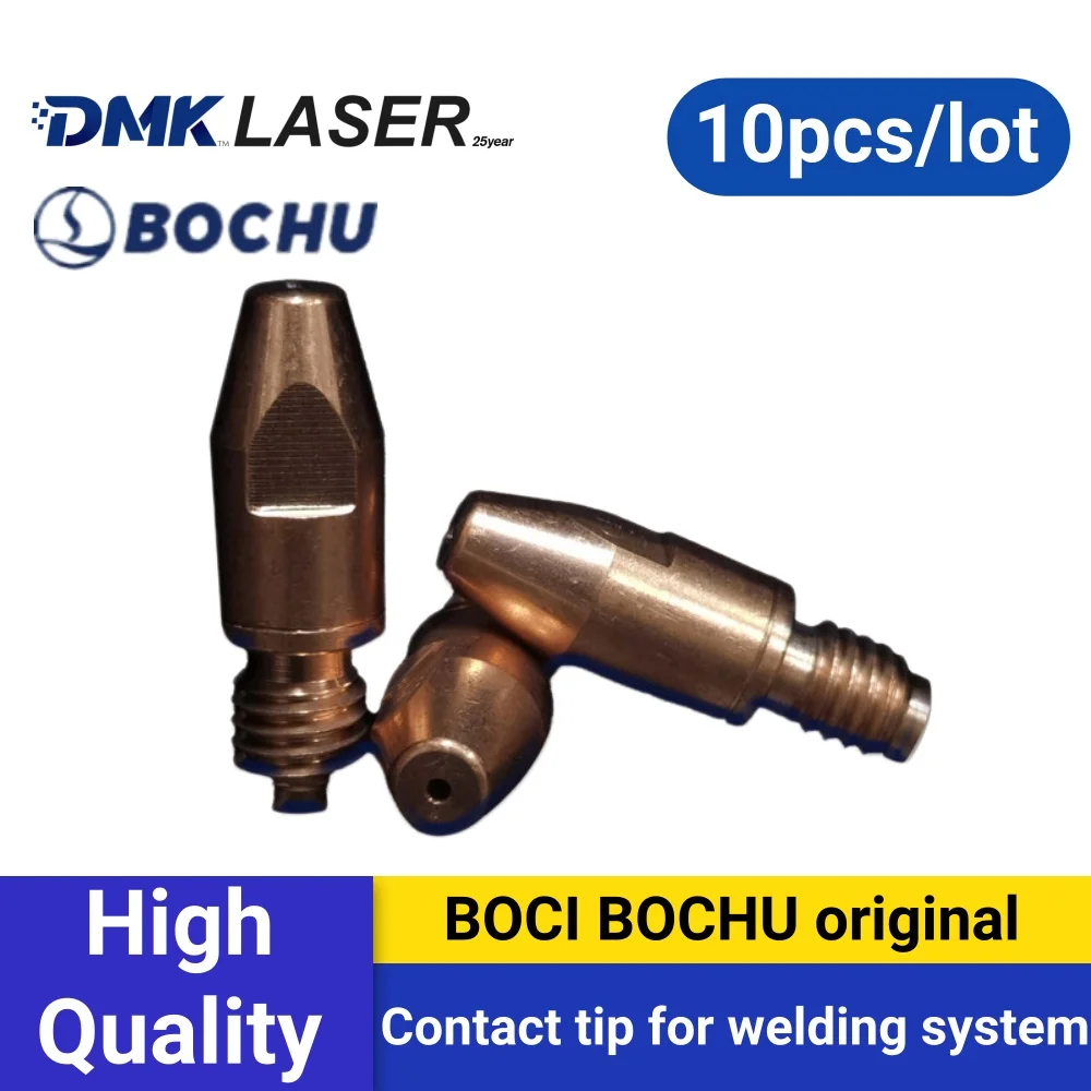 BOCI BOCHU original P.P.T0019 Contact Tips Imported Chrome Zirconium Copper Conductive Nozzles for BOCHU MIG/TIG Welding System
