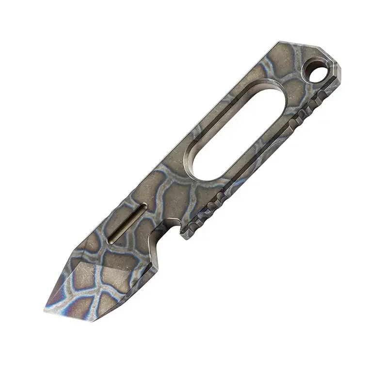 10cm Titanium Crowbar Multifunctional Outdoor Camping Pry Bar Tool