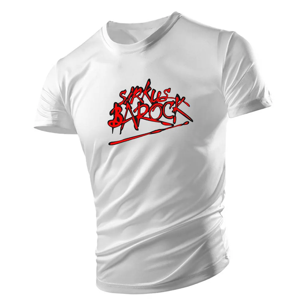 

2023 Outdoor Faion Casual Sports Sle Color 2D Adult Men's Cusized Hand-Painted T-irt Design Service