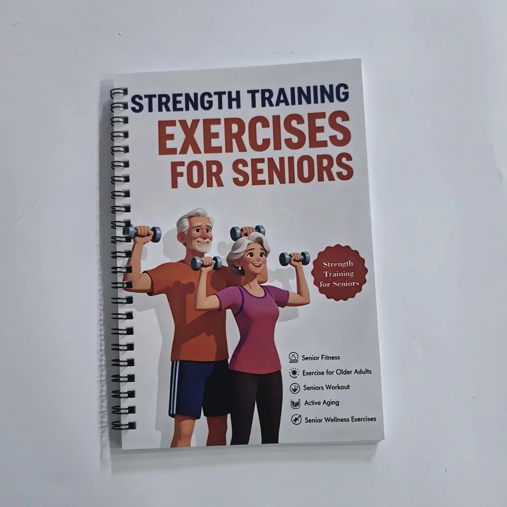 Elderly Balance Exercise Guide, Simple Indoor Home Training, Daily Fitness Plan, English Health Guidebook for Seniors