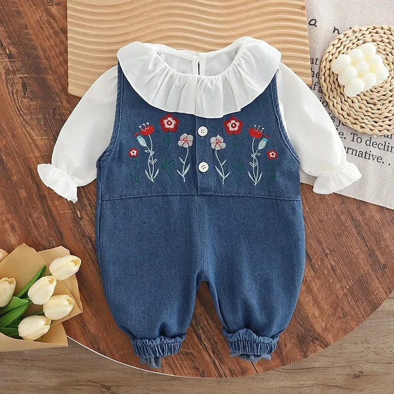 

New Spring Autumn Baby Clothes Set Children Girls Long Sleeved T-Shirt Pants 3Pcs/Sets Infant Casual Costume Kids Tracksuits