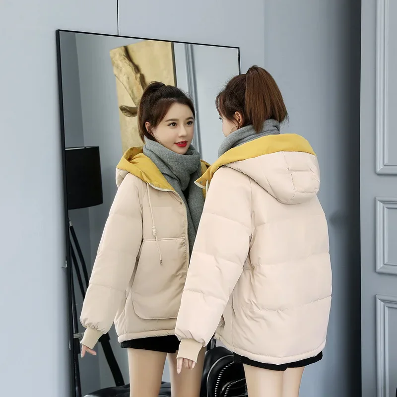 Winter Comfortable and Casual Women's Parkas Winter 2023 New Korean Version Thick and Loose Cotton Jacket Regular Women Clothing