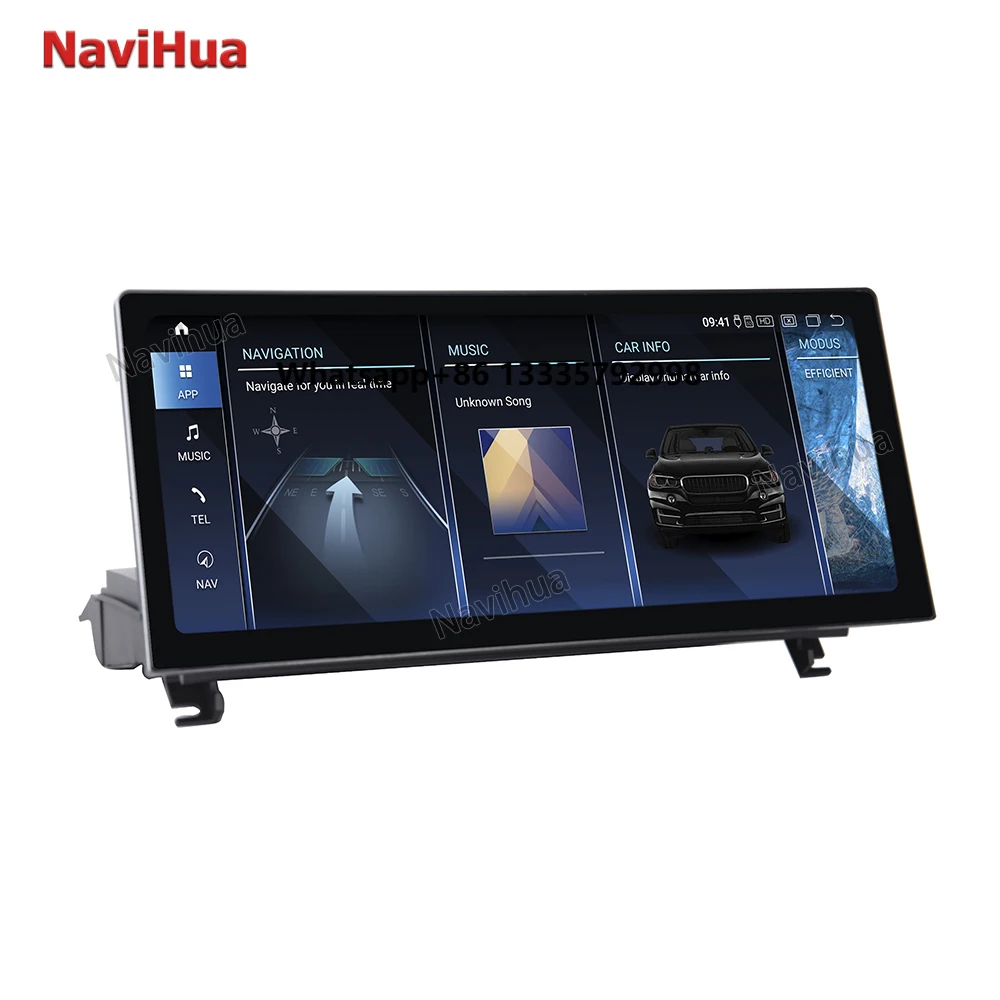 

NaviHua Auto GPS Navigation Multimedia Video Upgrade Kit 12.3Inch for BMW Z4 E89 CIC Auto Electronics Accessories Carplay 128GB