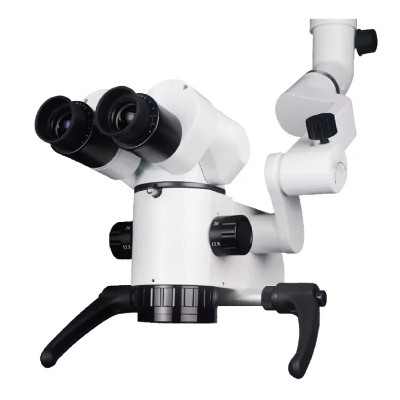 BestScope BOM-350 High-Performance Dental Surgical Microscope with LED Illumination, 5-Step Zoom, and Ergonomic Design