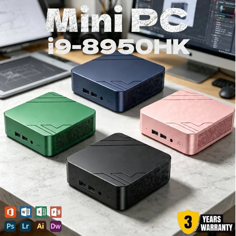 Pc Gaming I9 - High-performance mini-pc met I9-8950HK CPU, 16GB
