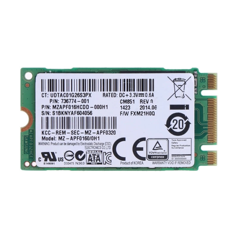 XD99 SSD 2242 M.2 SATA Protocol 16GB Internal Solid State Drive Industrial Computer Mini Device Notebook