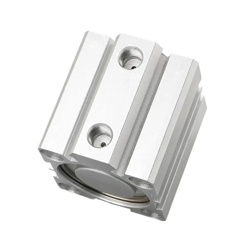 SDA Air Pneumatic Compact Cylinder Male Thread Bore 12/16/20/25/32/40/50/63/80mm Stroke 5 10 20 25 30 40 45 50 60 70 75mm SDA-B